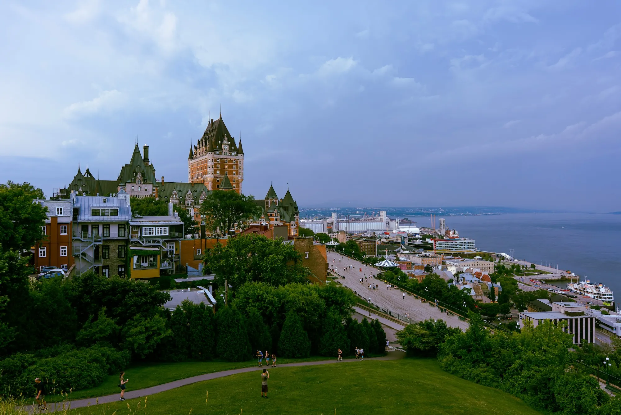 Château Frontenac et le Vieux-Québec