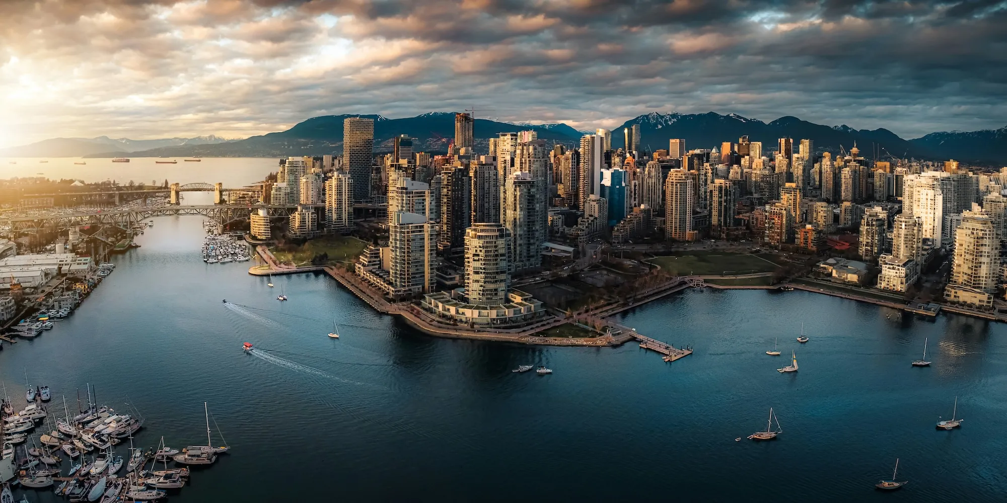 Skyline de Vancouver, Colombie-Britannique